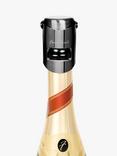 Final Touch Champagne Bottle Stopper, Black Chrome