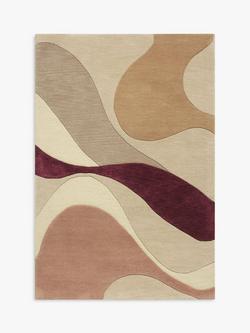 John Lewis Odora Wave Rug, Neutral, Neutral