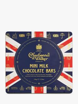 Charbonnel et Walker Tourism Mini Milk Chocolate Bars, 150g, Multi
