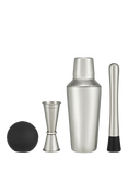 Uberstar Cocktail Shaker Gift Set, 700ml, Stainless Steel