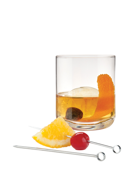 Uberstar Stainless Steel Reusable Cocktail Sticks, Pack of 6 - view 2, Stainless Steel