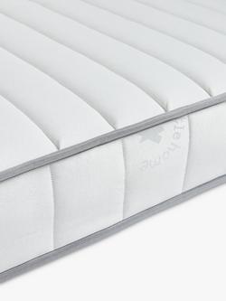 John Lewis Open Coil Spring Kids' Mattress, Medium Tension, Single - view 2, White