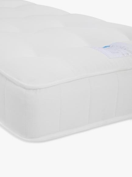 John Lewis Hampshire Luxury Wool Kids' Mattress, Medium Tension, Single - view 2, White