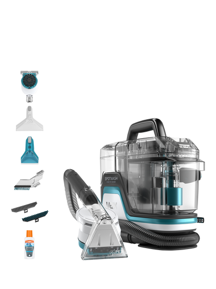 Vax SpotWash Home Pet-Design Carpet Cleaner, Grey/White/Teal, Grey/White/Teal