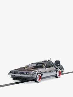 Scalextric Back To The Future 3 Delorean Time Machine, Grey