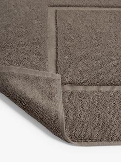 John Lewis Egyptian Cotton Bath Mat - view 2, Umber