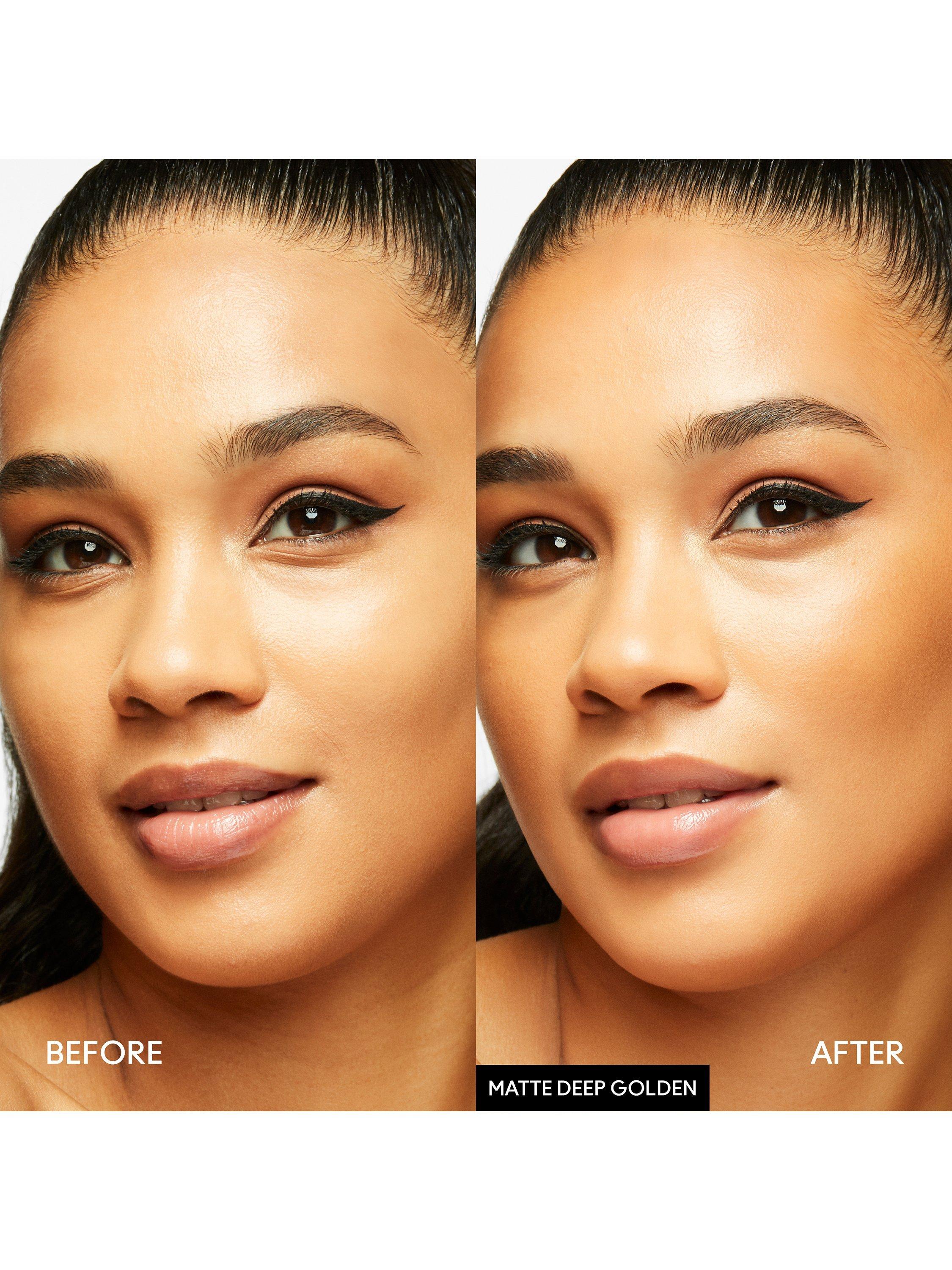 Product image 4 of 5, which shows MAC Skinfinish Sunstruck Matte Bronzer, Deep Golden