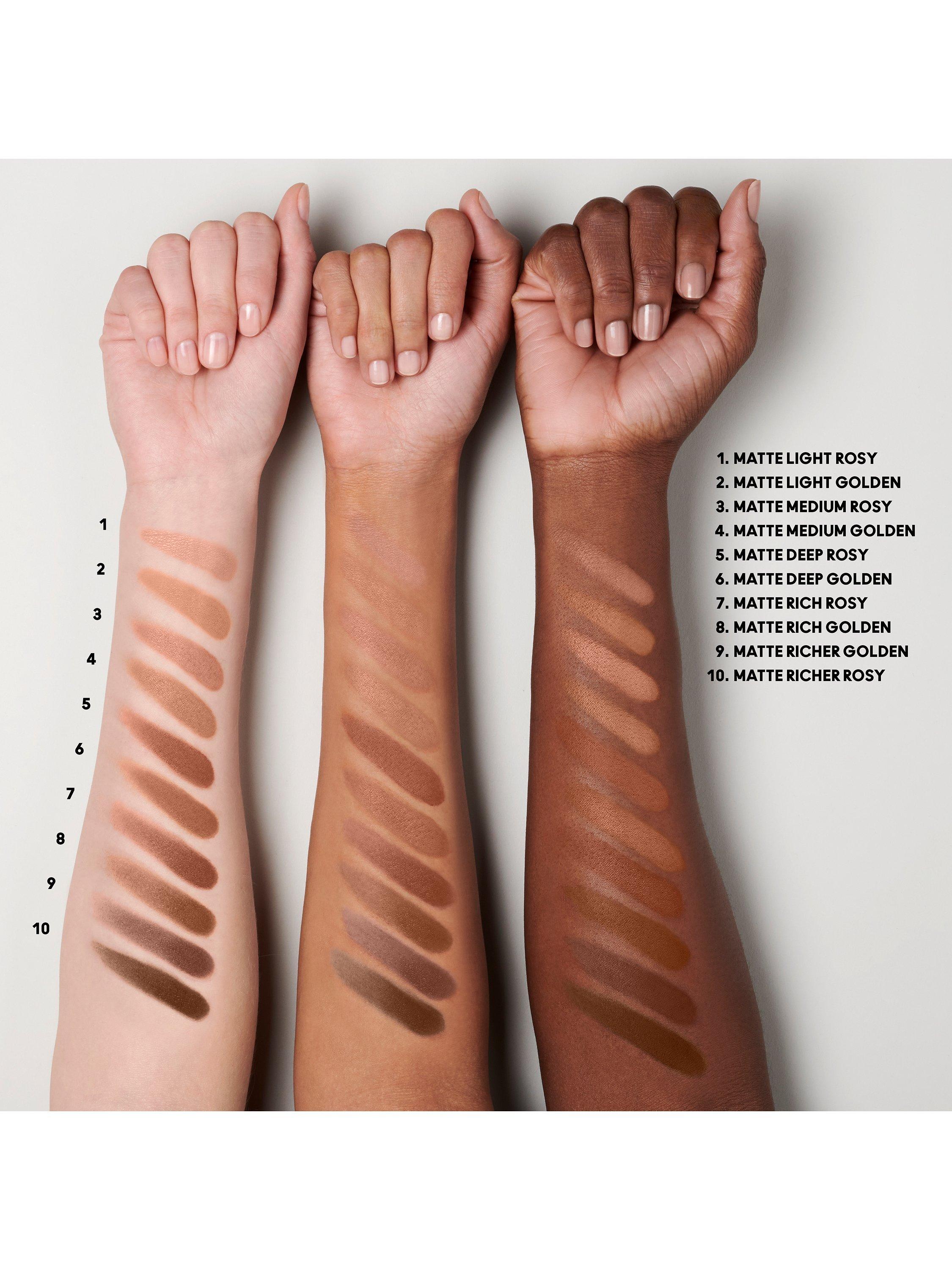 Product image 5 of 5, which shows MAC Skinfinish Sunstruck Matte Bronzer, Richer Golden