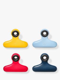 OXO Good Grips Heavy Duty Bag Magnetic Clips, Pack of 4, Multi