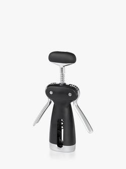OXO Good Grips Stainless Steel Winged Corkscrew - view 2, Stainless Steel