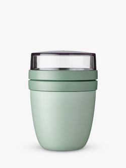 Mepal Ellipse Leak-Proof Lunch Pot, 700ml, Nordic Sage
