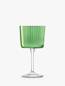 LSA International Gems Wine Glass, Set of 4, 250ml - view 2, Jade
