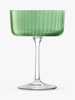LSA International Gems Cocktail Glass Saucers, Set of 4, 230ml - view 2, Jade