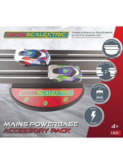 Micro Scalextric Mains Powerbase Accessory Pack, Multi