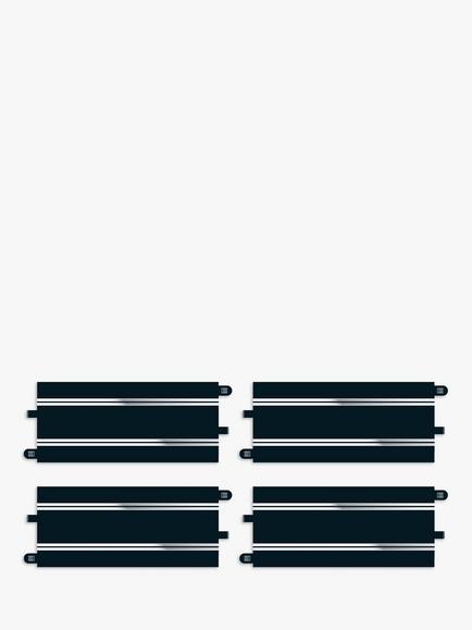 Scalextric Straight Extension Packs, Set of 4 - view 2, Multi