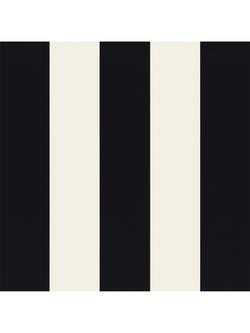 Osborne & Little Stretto Furnishing Fabric, Black/White