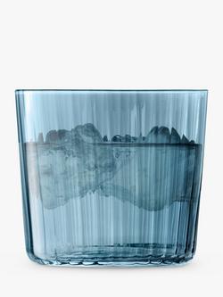 LSA International Gems Tumbler Glasses, Set of 4, 310ml, Sapphire - view 2, Sapphire