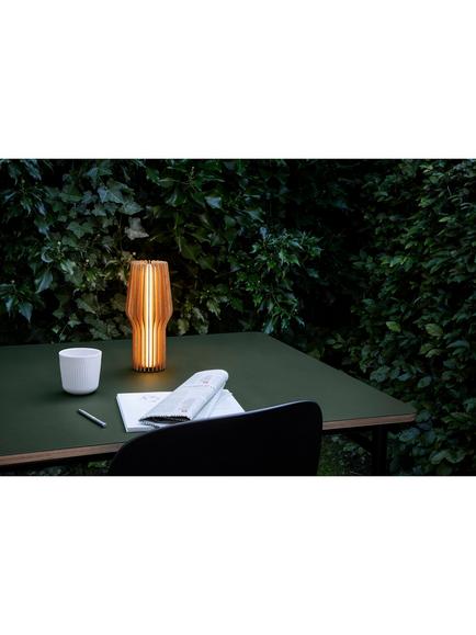 Eva Solo Radiant Oak Wood Cordless Outdoor LED Table Lamp, Natural - view 2, Natural