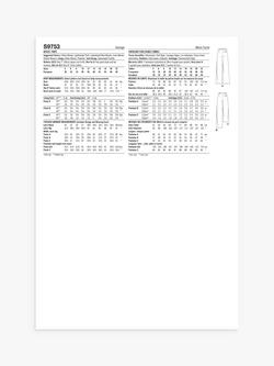 Simplicity Misses' Trouser Pants Sewing Pattern, S9753 - view 2, Multi