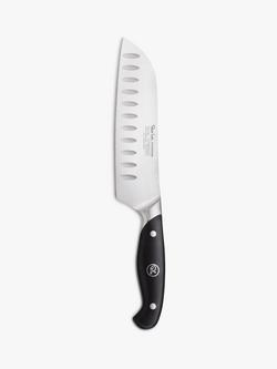 Robert Welch Professional Stainless Steel Santoku Knife, 17cm, Steel