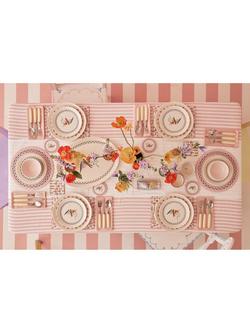 Cath Kidston Painted Table Stoneware Dinner Plate, 26cm, Multi - view 2, Multi