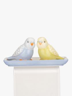 Cath Kidston Painted Table Budgie Stoneware Salt & Pepper Shaker Set - view 2, Multi