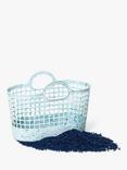 Changed to Like-it Biomass Plastic Basket, Medium, Ocean Blue