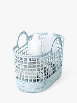 Like-it Recycled Ocean Plastic Basket, Small, Blue - view 2, Ocean Blue