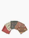 Morris & Co. Fat Quarter Fabrics, Pack of 5, Burned