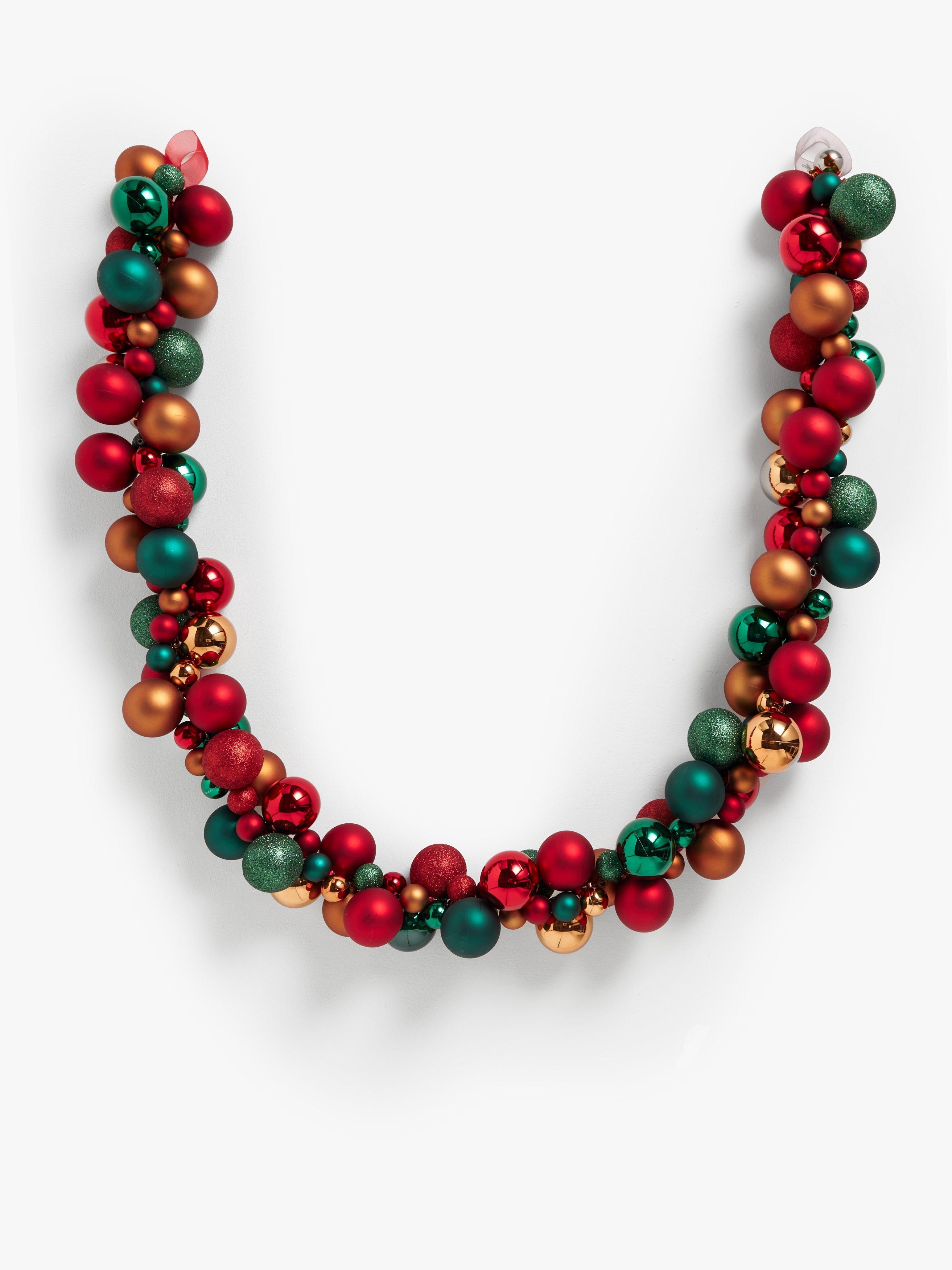 John Lewis Christmas Cottage Bauble Garland