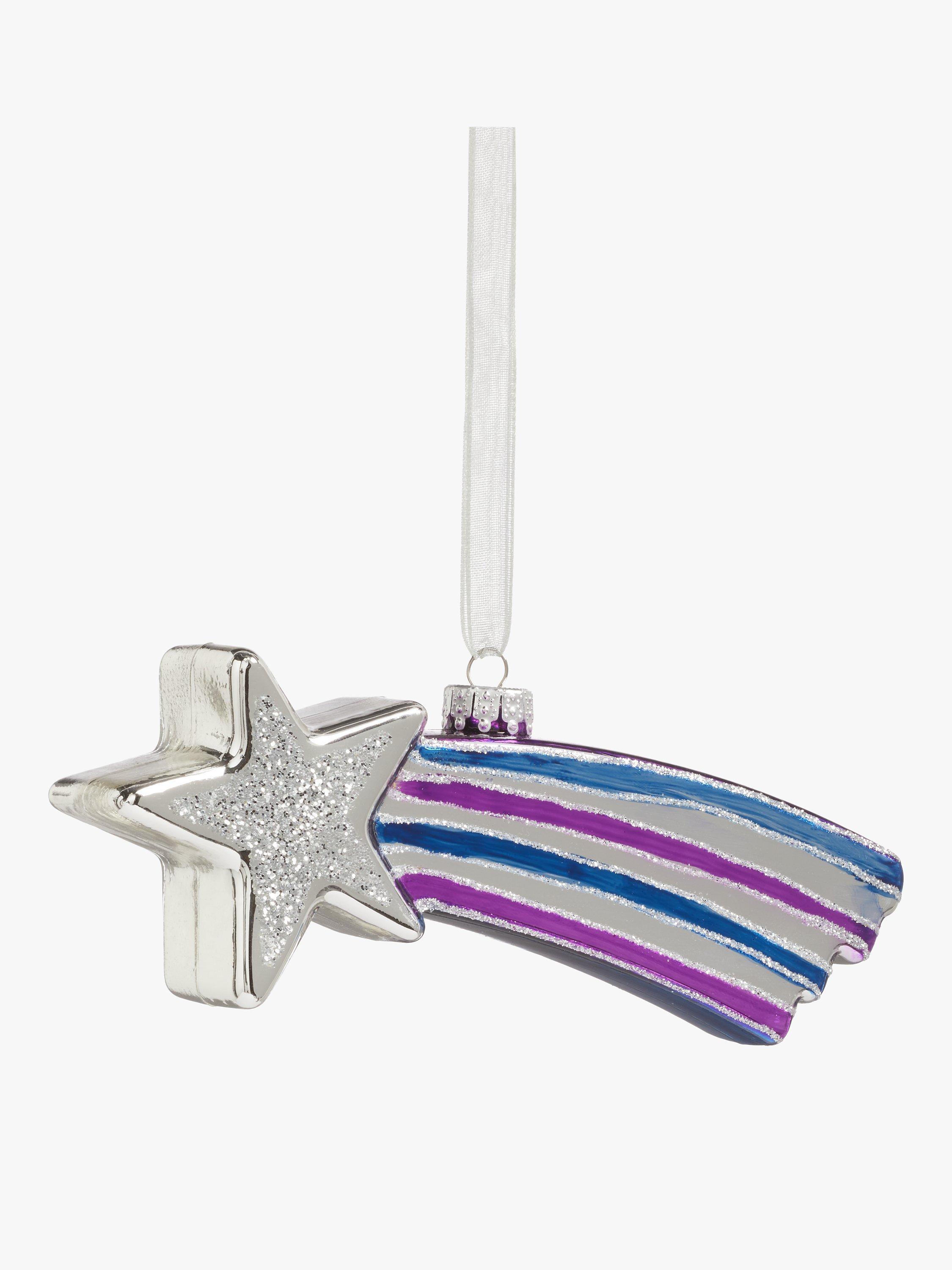 John Lewis Beyond Christmas Shooting Star Charity Bauble