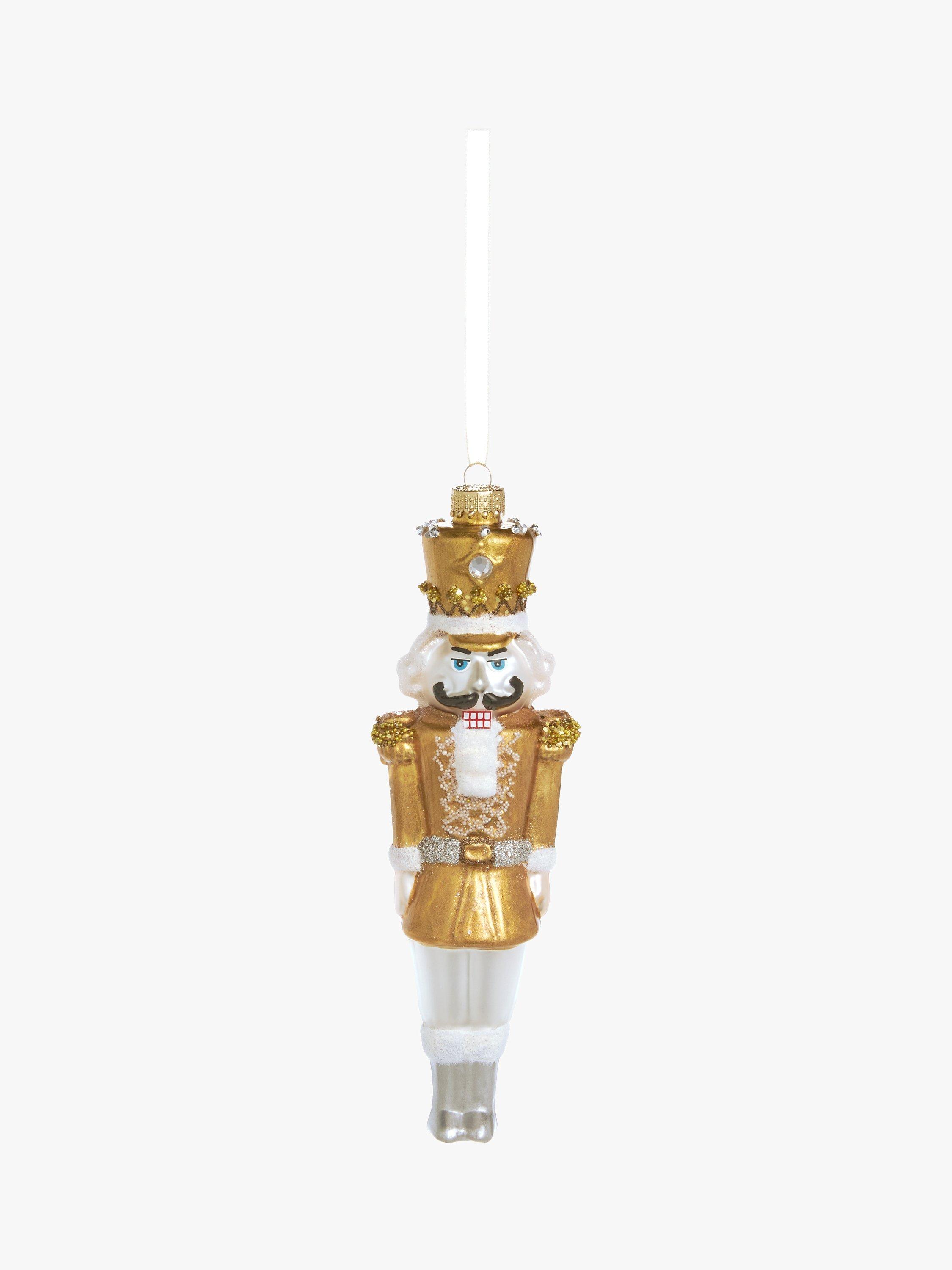 John Lewis Royal Fairytale Golden Nutcracker Bauble