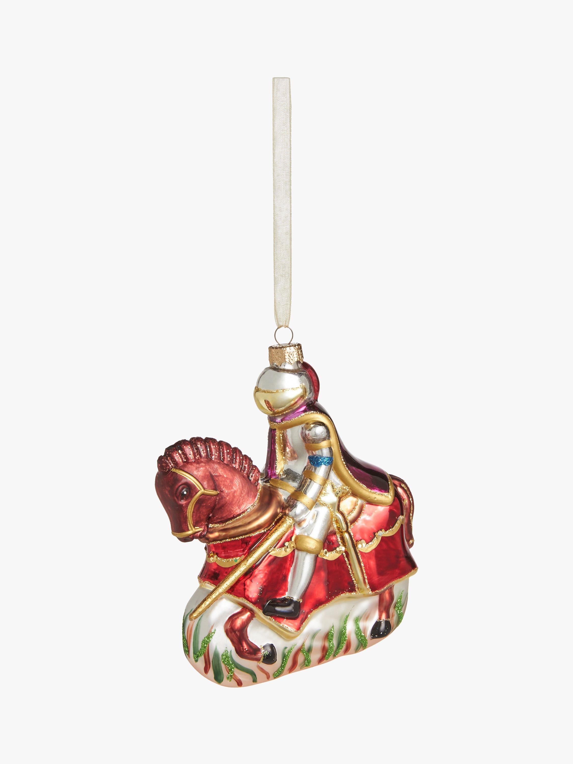 John Lewis Royal Fairytale Knight on Horseback Bauble