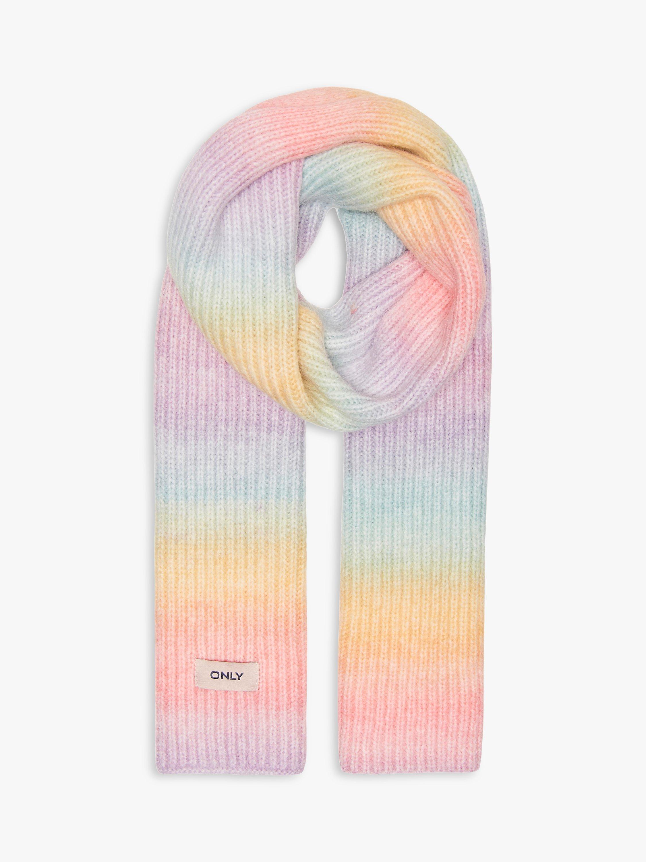 ONLY Kids' Spacedye Rib Scarf, Cloud Dancer