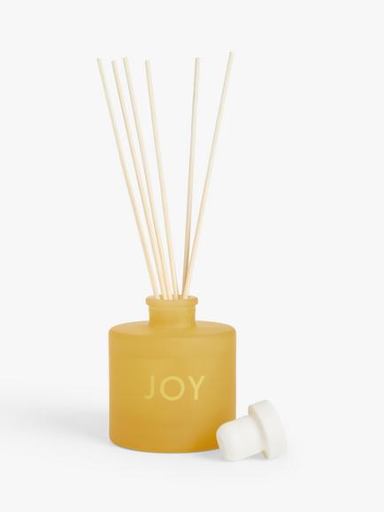 John Lewis Sentiments Joy Reed Diffuser, 100ml, Yellow