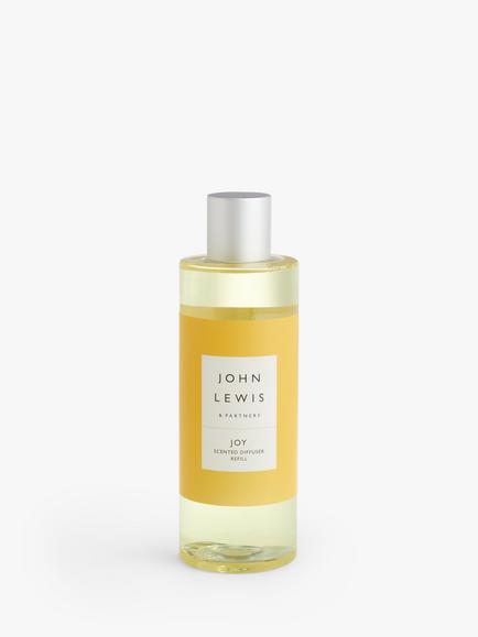 John Lewis Sentiments Joy Diffuser Refill, 250ml, Clear