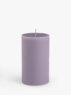 John Lewis Sentiments Dream Pillar Scented Candle, 507g - view 2, Lilac