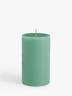 John Lewis Sentiments Energy Pillar Scented Candle, 507g - view 2, Green