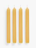 John Lewis Sentiments Joy Unscented Dinner Candles, Pack of 4