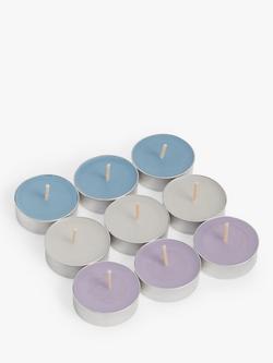 John Lewis Sentiments Balance, Calm & Dream Scented Tealights, Pack of 9 - view 2, Multi