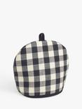 John Lewis Gingham Tea Cosy, Black