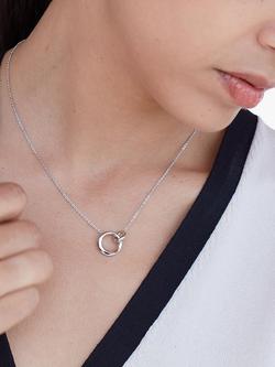 Kit Heath Bevel Cirque Link Chain Necklace - view 2, Silver