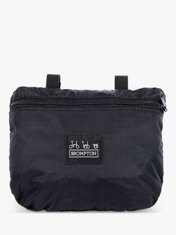 Brompton Bike Cover With Integrated Pouch, Black
