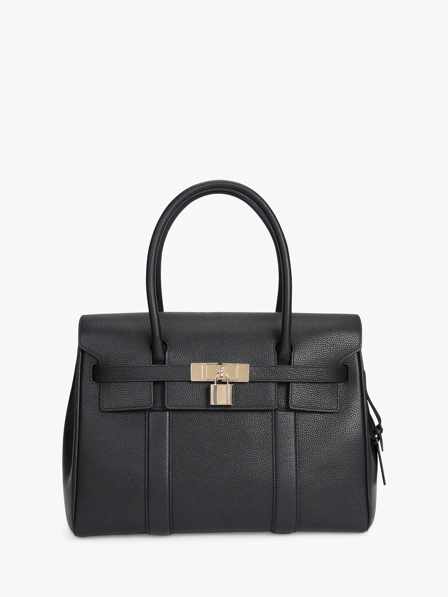 Carvela Henley Lock Leather Tote Bag