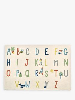 Great Little Trading Co Alphabet Rug, Large - view 2, Multi