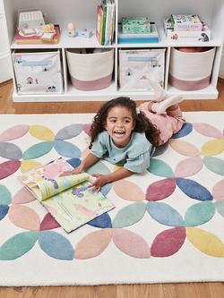 Great Little Trading Co Kaleidoscope Rug, Large - view 2, Multi