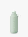 Chilly's Series 2 Flip Insulated Stainless Steel Drinks Bottle, 500ml, Lichen Green