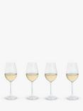 Dartington Crystal Entertain White Wine Glass, Set of 4, 250ml, Clear