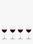 Dartington Crystal Entertain Red Wine Glass, Set of 4, 350ml, Clear