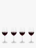 Dartington Crystal Entertain Red Wine Glass, Set of 4, 350ml, Clear